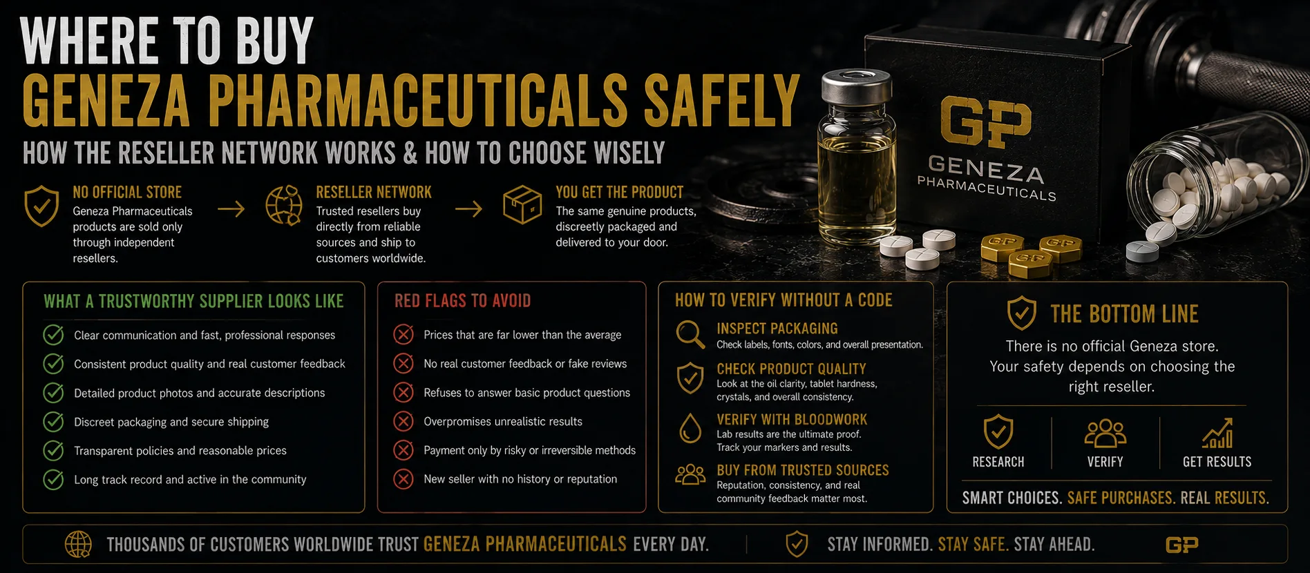 Where to Buy Geneza Pharmaceuticals Products Safely