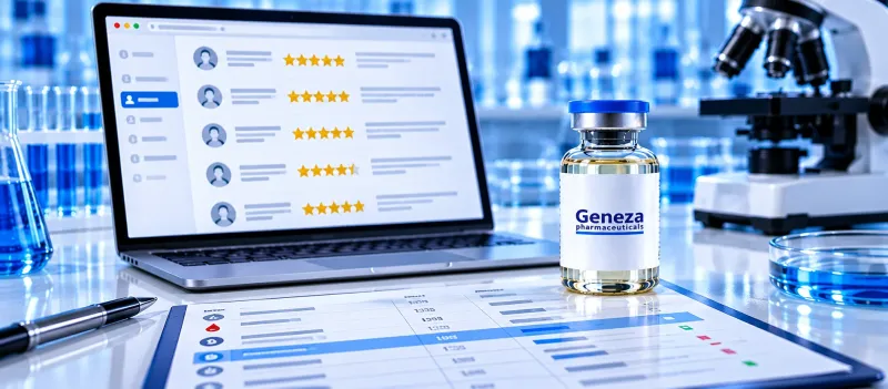 Geneza Pharmaceuticals Reviews: What Users Report by Product